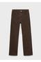 Straight-cut high-waist jeans - 3
