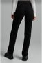 Leo Penelope Women's Jeans Black Loose Wide Leg High Waist Lycra Palazzo Denim Pants Jean - 4