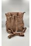 Washed Soft Leather Backpack - 3