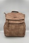 Washed Soft Leather Backpack