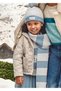 Girl's Coat Cream 4495
