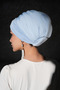 Hijab Bonnet |   Fully Padded, Cotton Lined Silk Sandy Fabric Bonnet - 7