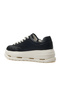 Agatha Women's Genuine Leather Daily Sneakers 25y 121230007 Z Black - 3