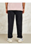 Fleece Panel Jogger with Drawcord & Patch Detail - 4
