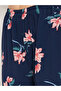 Floral Print Button Down Shirt & Pyjama Set - 8