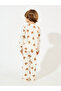Bear Pattern Sweatshirt & Pyjama Set - 4