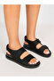 Double Velcro Strap Open Toe Sandals - 2