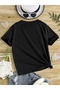 Donut and Milkshake Children's T-Shirt Combed Crew Neck T-Shirt for Kids - 2
