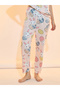 Rabbit Print T-Shirt & Straight Pyjama Set - 5
