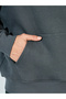 Oversized Fleece Kangaroo Pocket Heavyweight Hoodie - 3