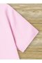 Donut and Milkshake Children's T-Shirt Combed Crew Neck T-Shirt for Kids - 4