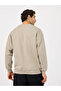 Boxy Fit Printed Utility Heavy Sweatshirt - 4
