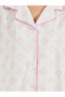 AOP Drop Shoulder Contrast Piped Shirt & Pyjama Set - 3