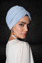 Hijab Bonnet |   Fully Padded, Cotton Lined Silk Sandy Fabric Bonnet