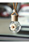 Milk white flower Cartoon Car Aromatherapy Glass Bottle For Mirror Pendant Dashboard Decorative Orna - 5