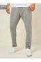 Eco Earth Slim Terry Open Hem Jogger with Welt Pockets