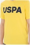 U.S. Polo Assn Crew Neck Regular Fit Uspa Printed T-Shirt - 4