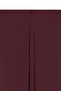 Long Flared Skirt with Pensli Burgundy - 4