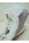 100% Sheep Eared Uşanka Genuine Lambskin Pilot Hat - 2