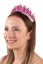 Special Princess Crown for Brides Bridal Costume Crown Special for Nights Fuchsia - 2