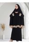 Seasonal Double Piece Women's Tauzetted Prayer Dress - 4