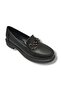 126-25 Leather Anatomical Chain Buckle Casual Women's Shoes