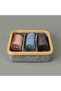 3-Section Foldable Basket - Gray - 30X30 cm