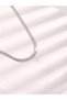 47cm Steel color Snake Chain Gold Plated Stainless Steel Flat Necklace 3mm Fashion Choker Hip Hop He - 4