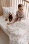 Baby Size (Without Sheets) Duvet Cover Set 100X150 cm |   Peachy Flowers - 4