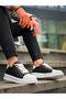 Kb-X46 Kuback Black White High White Sole Casual Sports Shoes