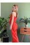 Girl's Special Style Design Stylish Colorful Jumpsuit with Neck Tie - 8