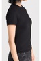 Black Darkalip Slimfit Soft Ribbed Crew Neck Sleeveless Tshirt - 4
