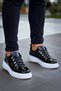 Kb-X4 Kuback Black Patent Leather High Sole Lace-Up Casual Men's Shoes