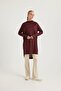 Cool-Tech Kangaroo Pocket Quick Dry Tracksuit Top - Claret Red