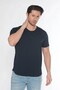 Men's Wide Neck 100% Cotton Loose T-Shirt - 5