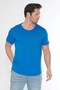 Men's Wide Neck 100% Cotton Loose T-Shirt - 2