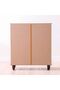 Ricky 14-Pair Shoe Cabinet - Teak L75xW32xH86cm - 8