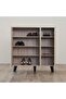 Lacey 3-door Shoe Cabinet - Sonoma Oak L90xw32xh91cm - 4