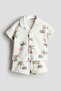 Boys Safari Print Cotton Summer Shorts Set - Comfortable and Cute - 2