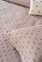 Talya Mink Punch Embroidered Double Bed Cover Set 4 Piece Sleep & Dowry Set - 7