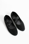 Linta Women's Stoned Black Ballerina Shoes - 4