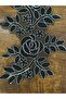 38X20 cm Silver Foil Cockade Sewing Applique - 2