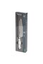 7" Santoku Knife German Stainless Steel X30Cr13 Kitchen Granton Knife White ABS Handle - 5