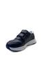 2216 Orthopedic 100% Genuine Leather Lightweight Boy's Navy Blue Sneaker - 3