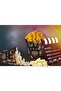 Ramadan Themed 12 Pieces of Corn, Golden Crescent Design, Popcorn Box Gift 6X6X11 cm - 5
