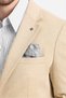 Fenix Men's Oversize Plus Size Camel Regular Fit Cotton Blended Lycra Blazer Jacket - 5