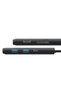 Lite Series 6-Port Type-C Hub (Type-C to Hdmi+Usb3.0*2+Pd+Sd/Tf) - Black - 4
