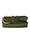 100% Genuine Leather, 4 cm Suede Light Green Women's Belt with Gold Buckle; Jeans, Sports Belt=Suede.70.Light.Green