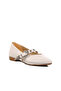 White Lightweight Belted Women's Ballerinas 354155   Z - 3