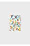 Baby Girl Printed 3-Piece Tights Set 1-3 Years White - 3